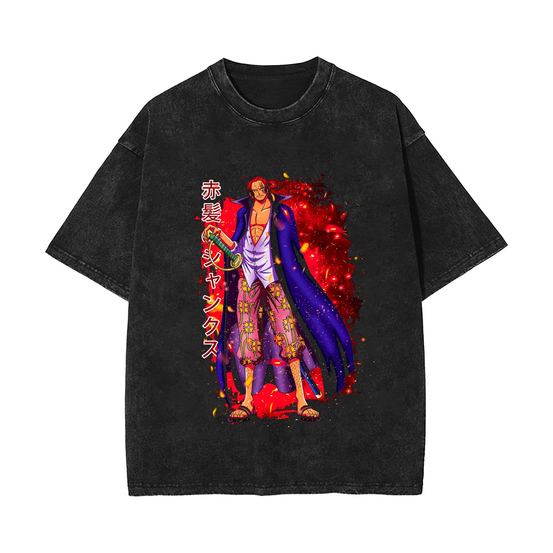 Anime Merchandise Shirt - Men's One Piece Anime Merchandise T