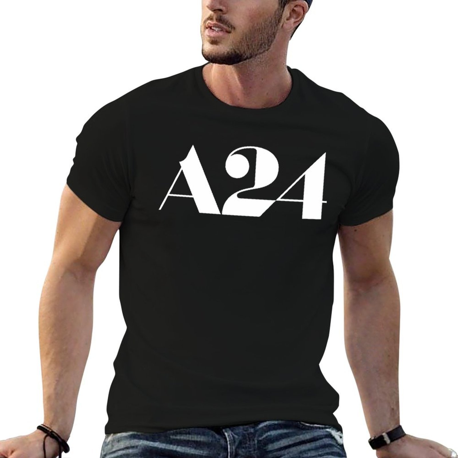 Anime Merchandise Logo - A24 logo Merchandise T-Shirt funny t
