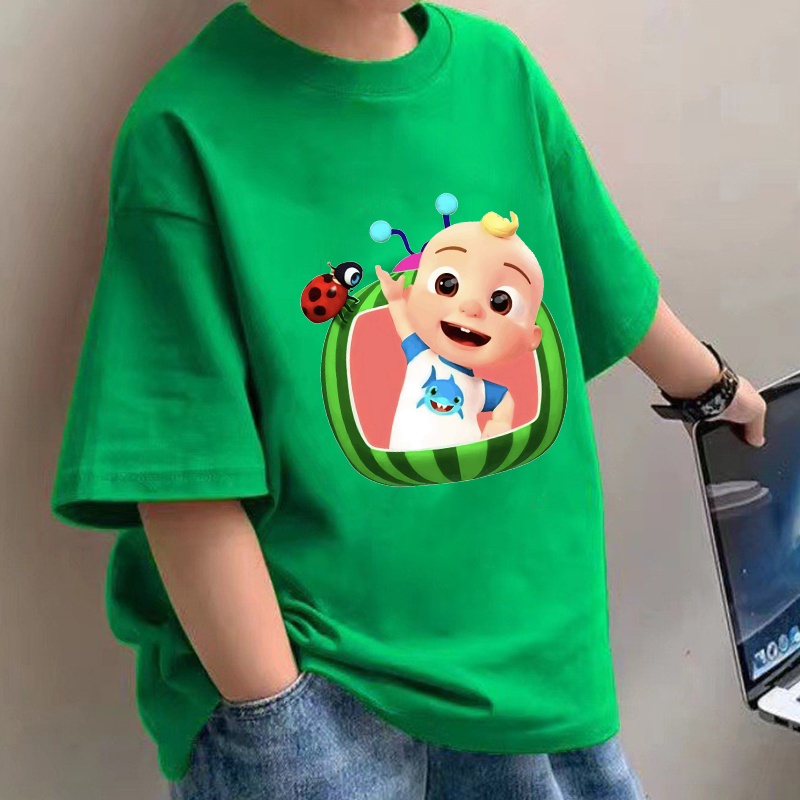 Anime Merchandise Clothes - Cocomelons Baby T-Shirts Anime Cotton Short