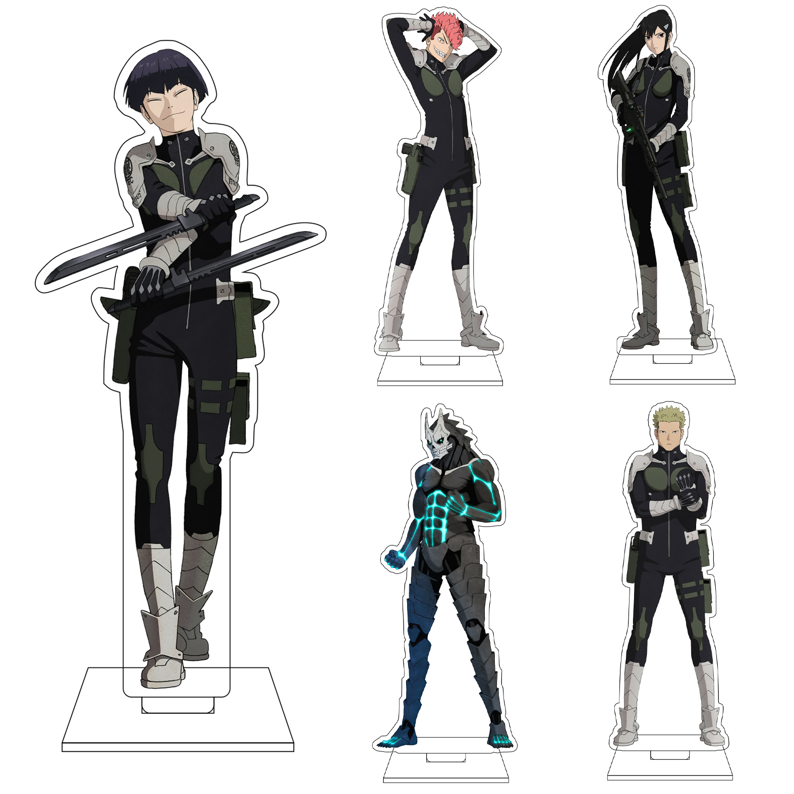 Anime Manga Merchandise - 16CM Anime Kaiju No.8 Cosplay Acrylic