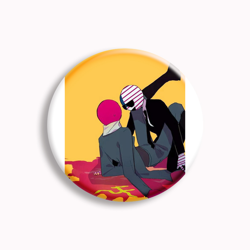 Countryhuman Fan Art Button Pi - đánh giá và giá Pin Button Badge