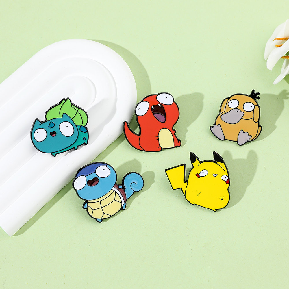 Anime Pokemon Enamel Pin Brooc - đánh giá và giá Pin Button Badge