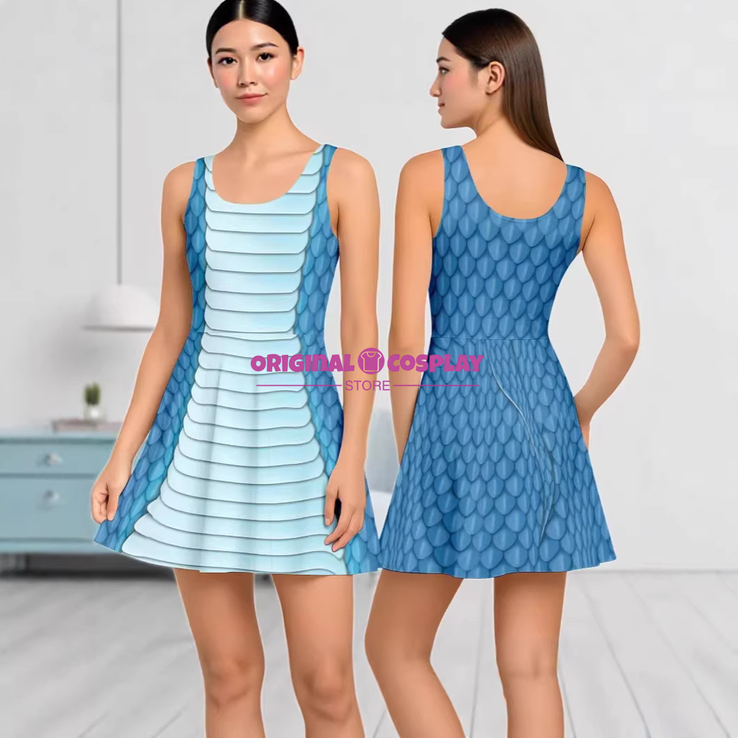 Summer Women T-Shirt Dress Plu - đánh giá và giá Anime Merchandise Clothes