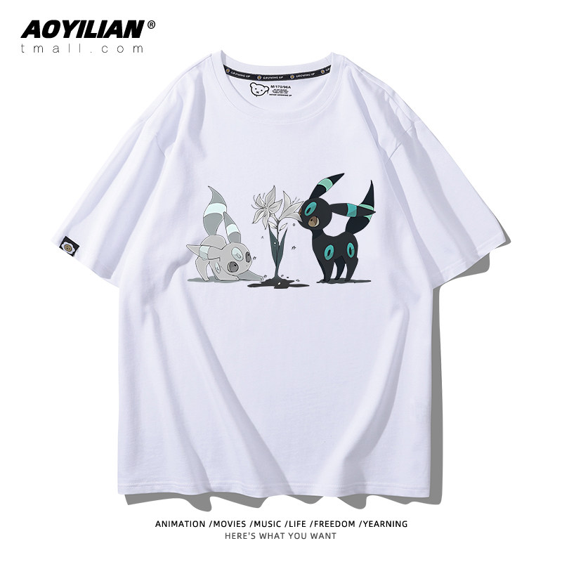 2026 Eevee Evolved Into Moon E - đánh giá và giá Anime Merchandise Shirt