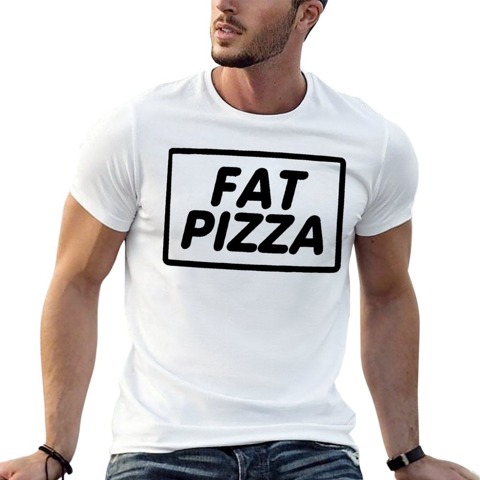 Fat Pizza Logo Merchandise T-S - đánh giá và giá Anime Merchandise Logo