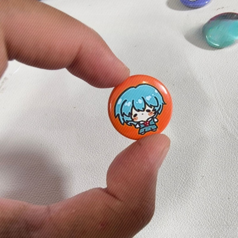 5pcs Neon Cute Genesis Classic - đánh giá và giá Pin Button Badge