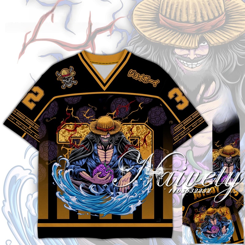 2026 Luffy Newspaper Wanted Po - đánh giá và giá Anime Merchandise Shirt