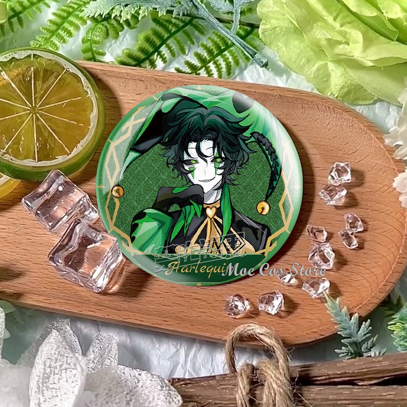 The Freak Circus Brooch Pierro - đánh giá và giá Pin Button Badge