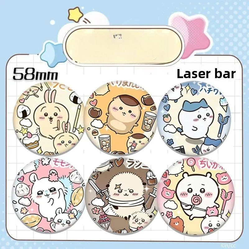 JIYI Laser Badge 58mm Tinplate - đánh giá và giá Pin Button Badge