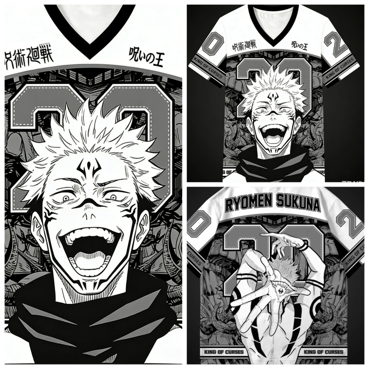 Latest Jujutsu Kaisen Jerseys  - đánh giá và giá Anime Merchandise Shirt
