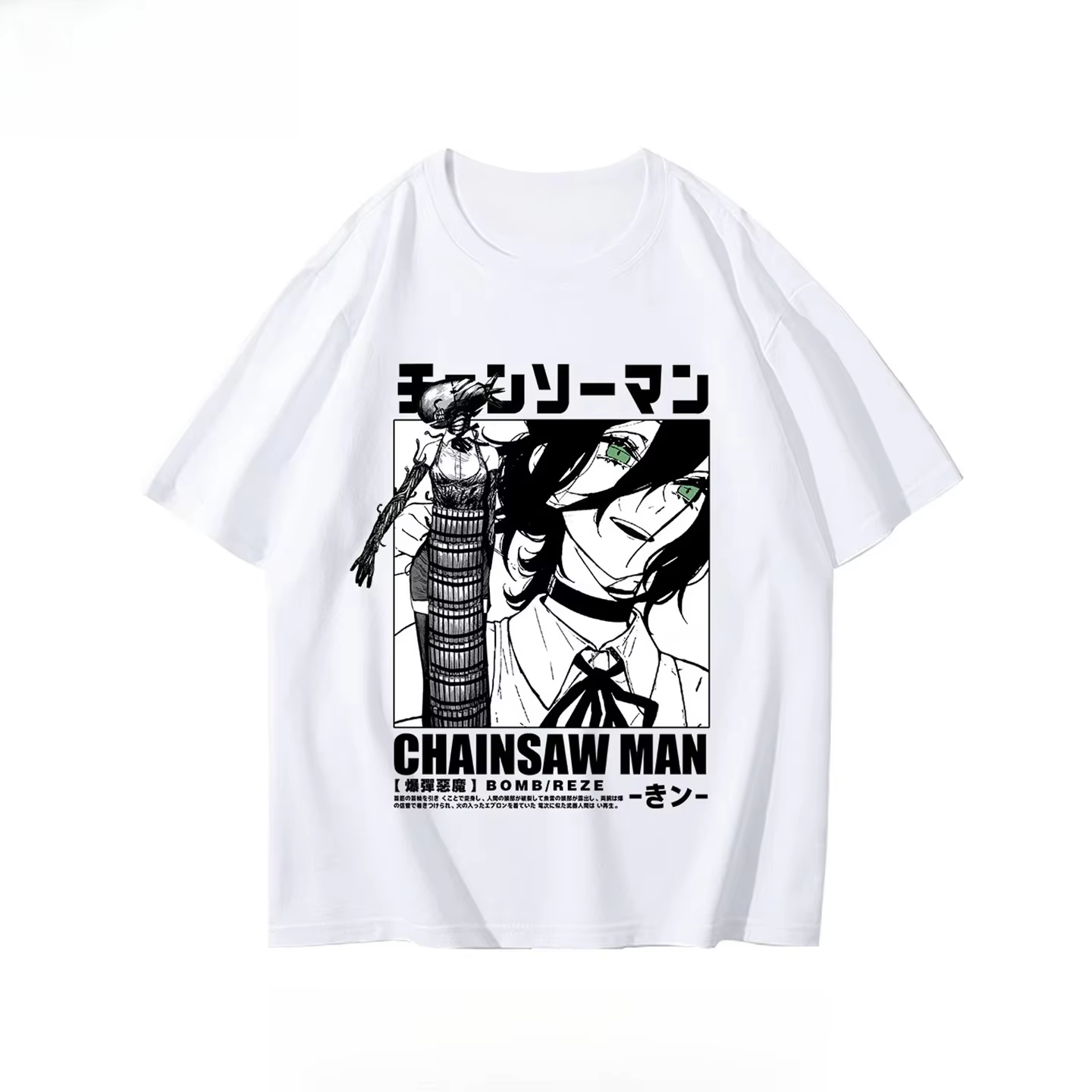 Winter and Autumn Chainsaw T-s - đánh giá và giá Anime Merchandise T Shirt