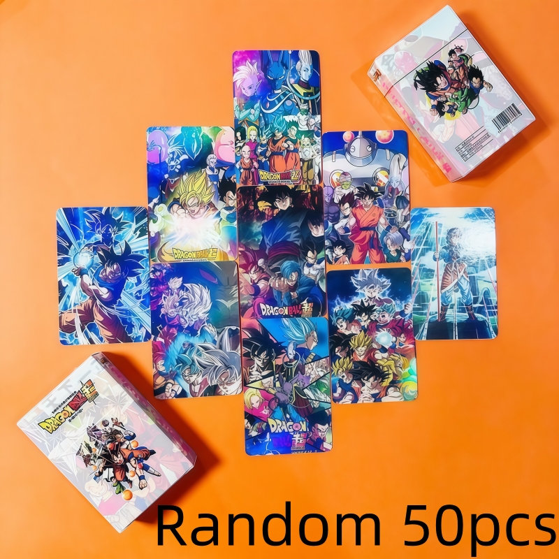 50pcs Dragon Ball holographic  - đánh giá và giá Anime Merchandise Japan