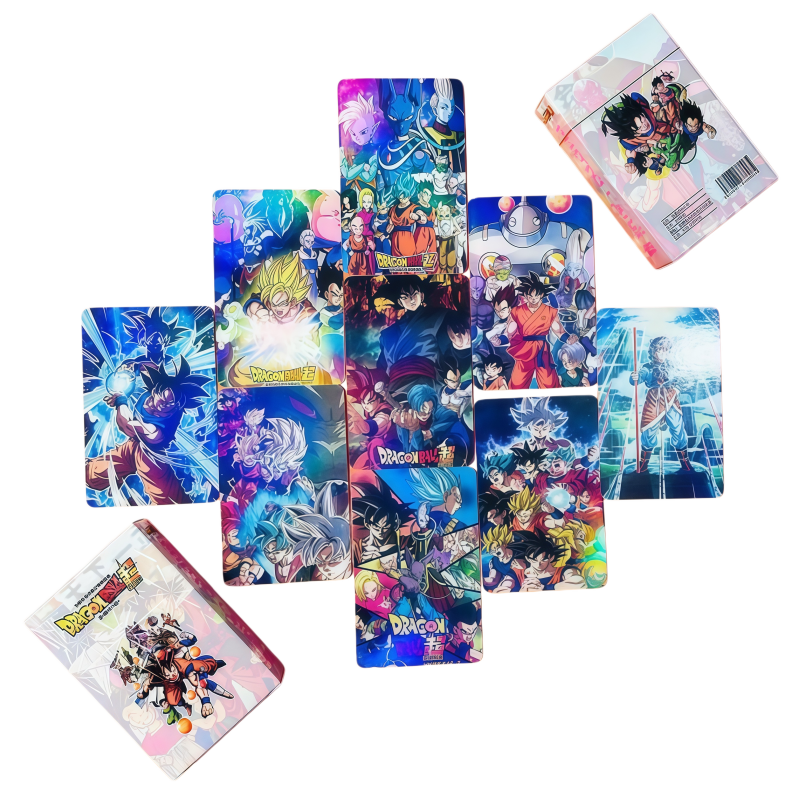 50pcs Dragon Ball holographic  - đánh giá và giá Anime Merchandise Japan