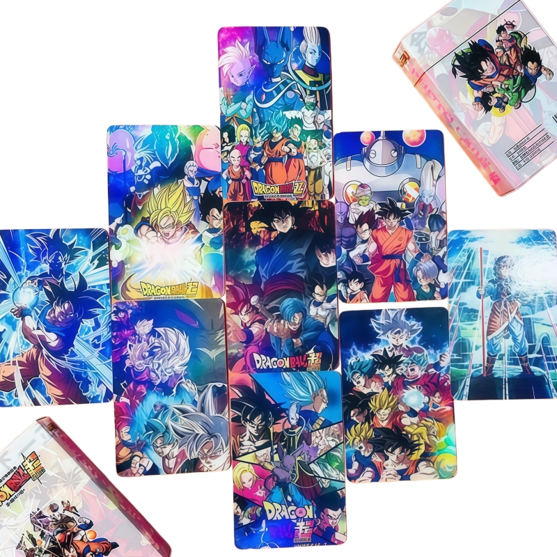 50pcs Dragon Ball holographic  - đánh giá và giá Anime Merchandise Japan
